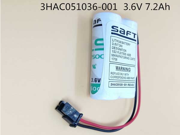 ABBҵIRB1200 3HAC051036-001 3.6V 7.2Ah